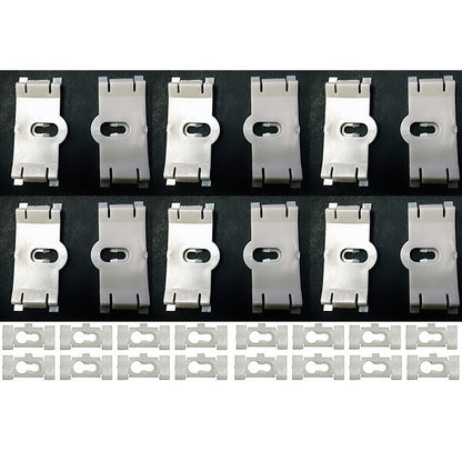 A10500 - 81-87 Buick Vinyl Roof Top and Side Molding Trim Clips Set