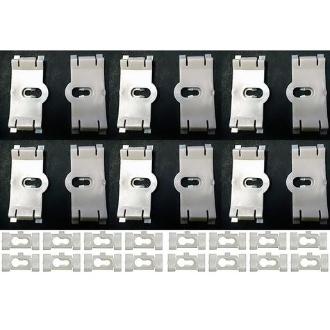 A10500 - 81-87 Buick Vinyl Roof Top and Side Molding Trim Clips Set