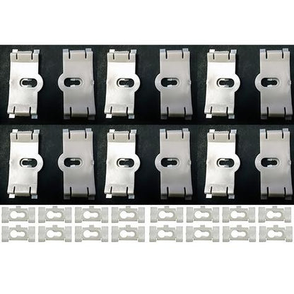 A10500 - 81-87 Buick Vinyl Roof Top and Side Molding Trim Clips Set