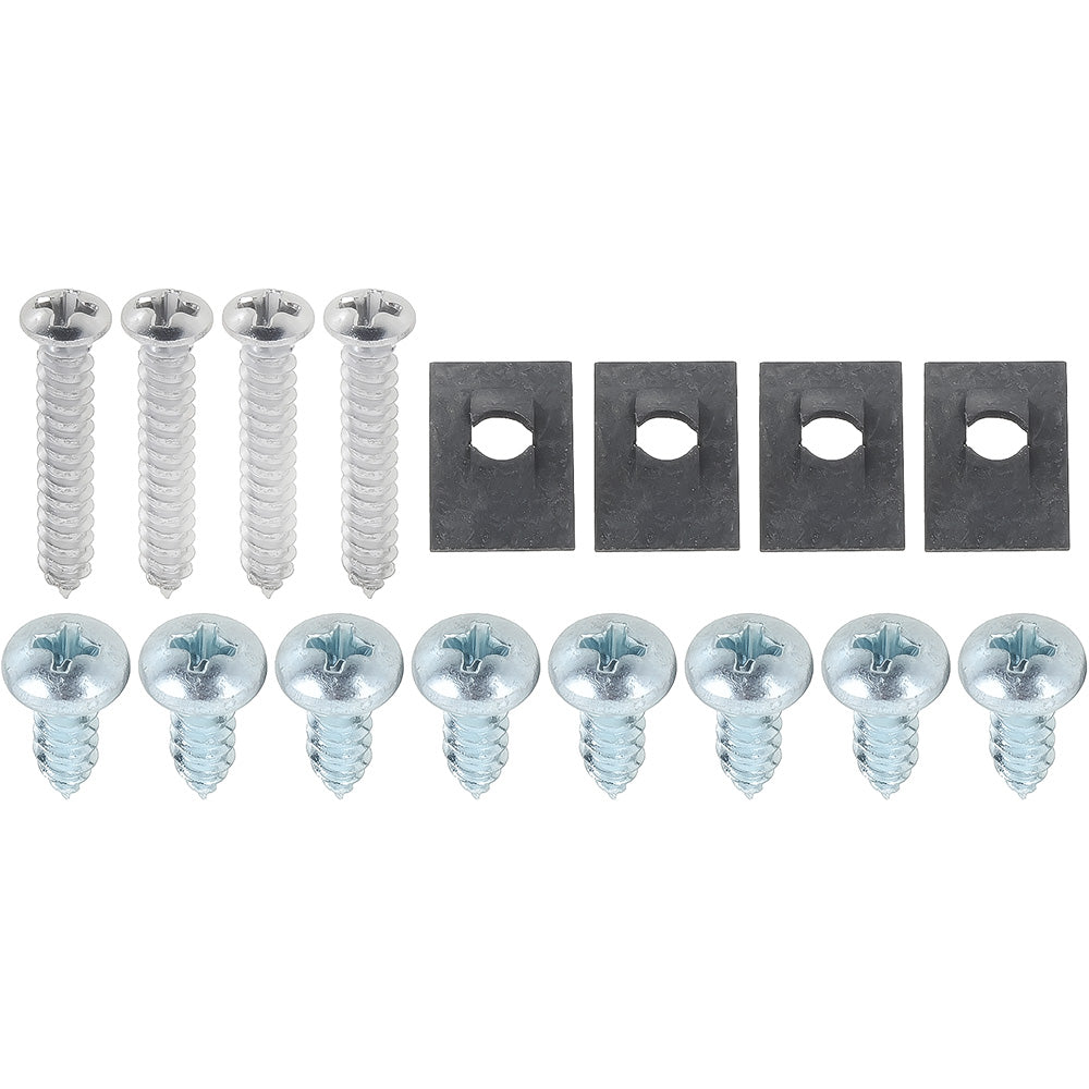 A1101 - 1966-1967 Chevrolet Corvette; Outer Rocker Molding; Hardware Kit