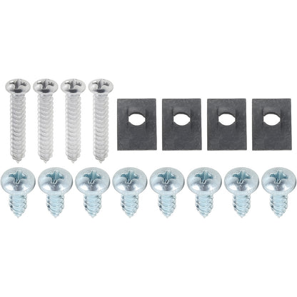 A1101 - 1966-1967 Chevrolet Corvette; Outer Rocker Molding; Hardware Kit