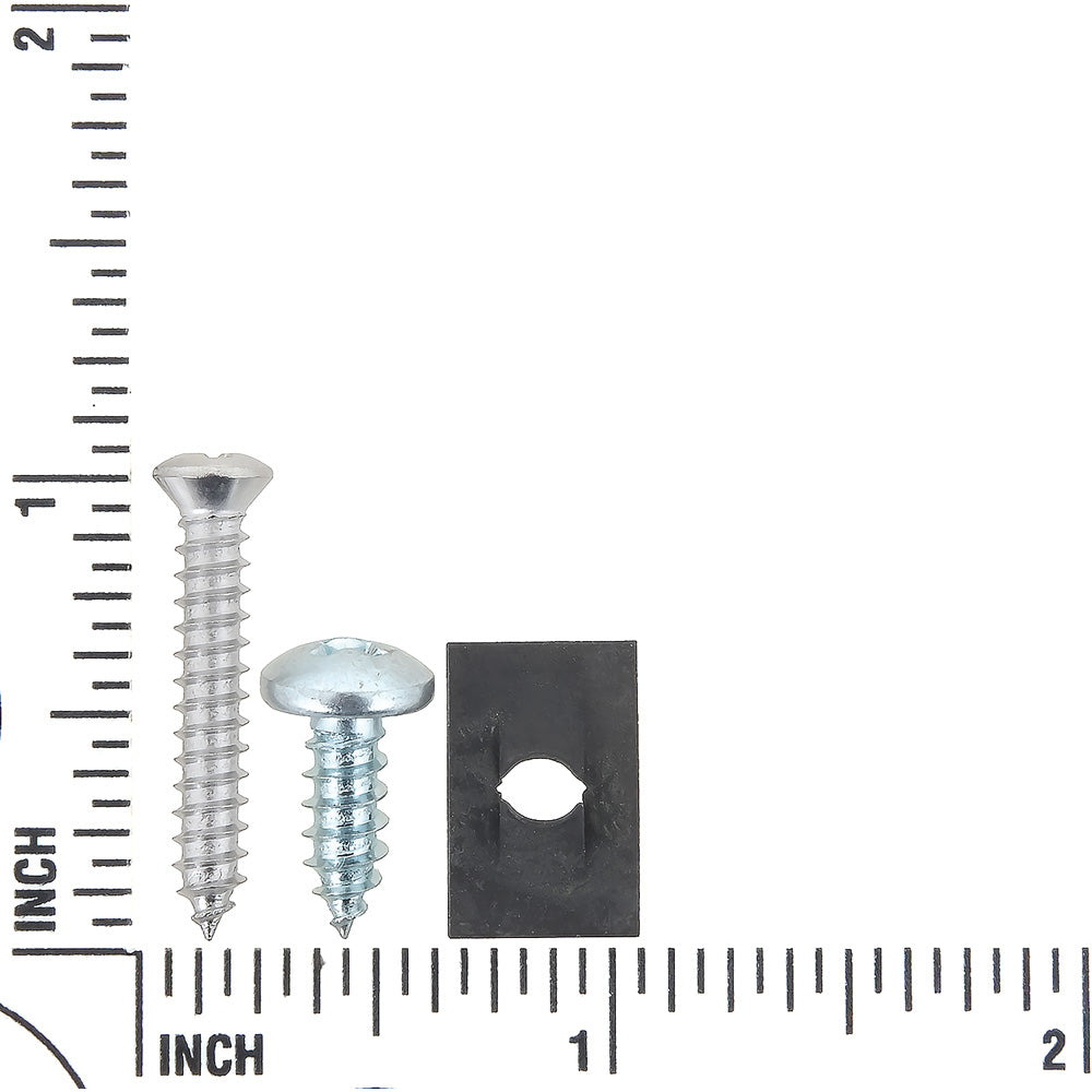 A1101 - 1966-1967 Chevrolet Corvette; Outer Rocker Molding; Hardware Kit