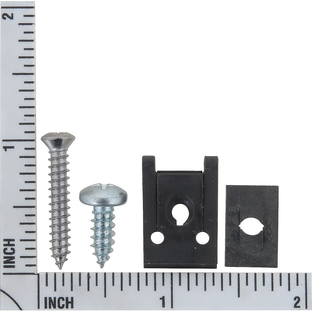 A1104 - 1965-1967 Chevrolet Corvette; Complete Rocker Molding; Hardware Kit; Side Exhaust