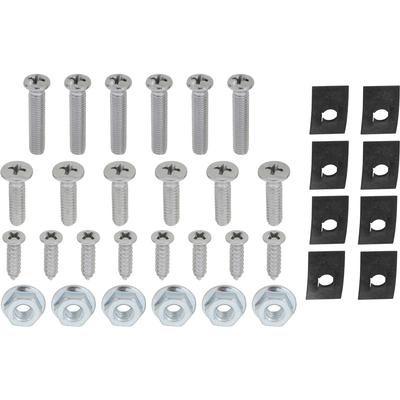 A1106 - 1968-1969 Chevrolet Corvette; Complete Rocker Molding; Hardware Kit; 36 Pieces