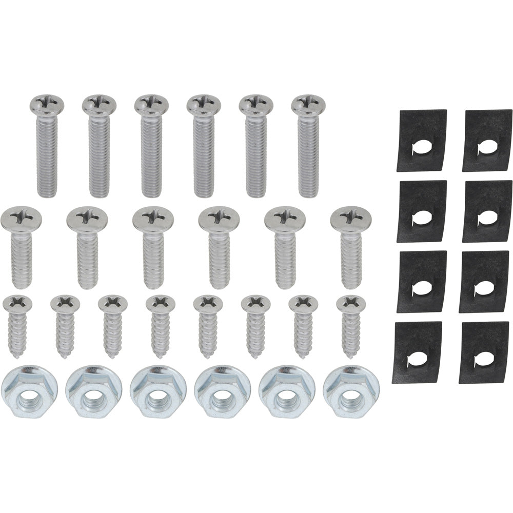 A1106 - 1968-1969 Chevrolet Corvette; Complete Rocker Molding; Hardware Kit; 36 Pieces