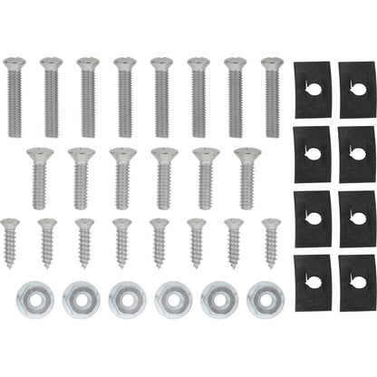A1106 - 1968-1969 Chevrolet Corvette; Complete Rocker Molding; Hardware Kit; 36 Pieces