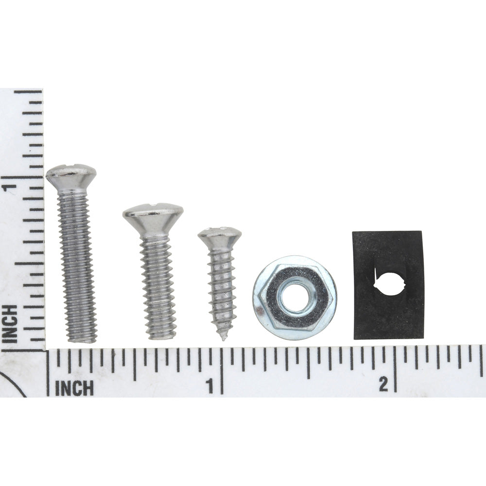 A1106 - 1968-1969 Chevrolet Corvette; Complete Rocker Molding; Hardware Kit; 36 Pieces