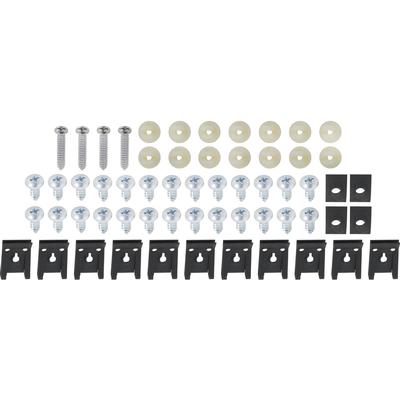 A1107 - 1963-1965 Chevrolet Corvette; Complete Rocker Molding; Hardware Kit