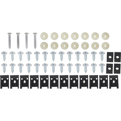 A1107 - 1963-1965 Chevrolet Corvette; Complete Rocker Molding; Hardware Kit