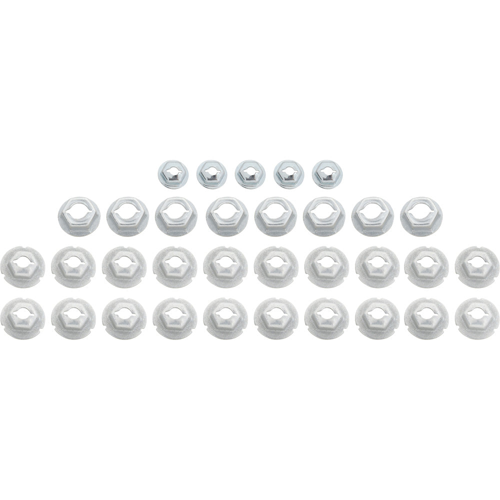 A1108 - 1963 Chevrolet Corvette; Exterior Trim Speed Nut Kit