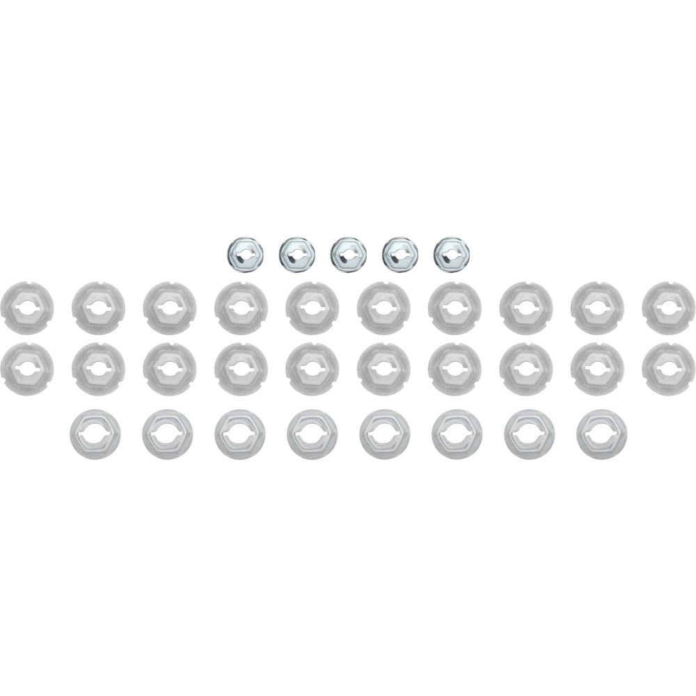 A1108 - 1963 Chevrolet Corvette; Exterior Trim Speed Nut Kit