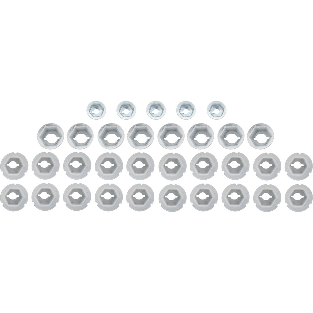 A1108 - 1963 Chevrolet Corvette; Exterior Trim Speed Nut Kit