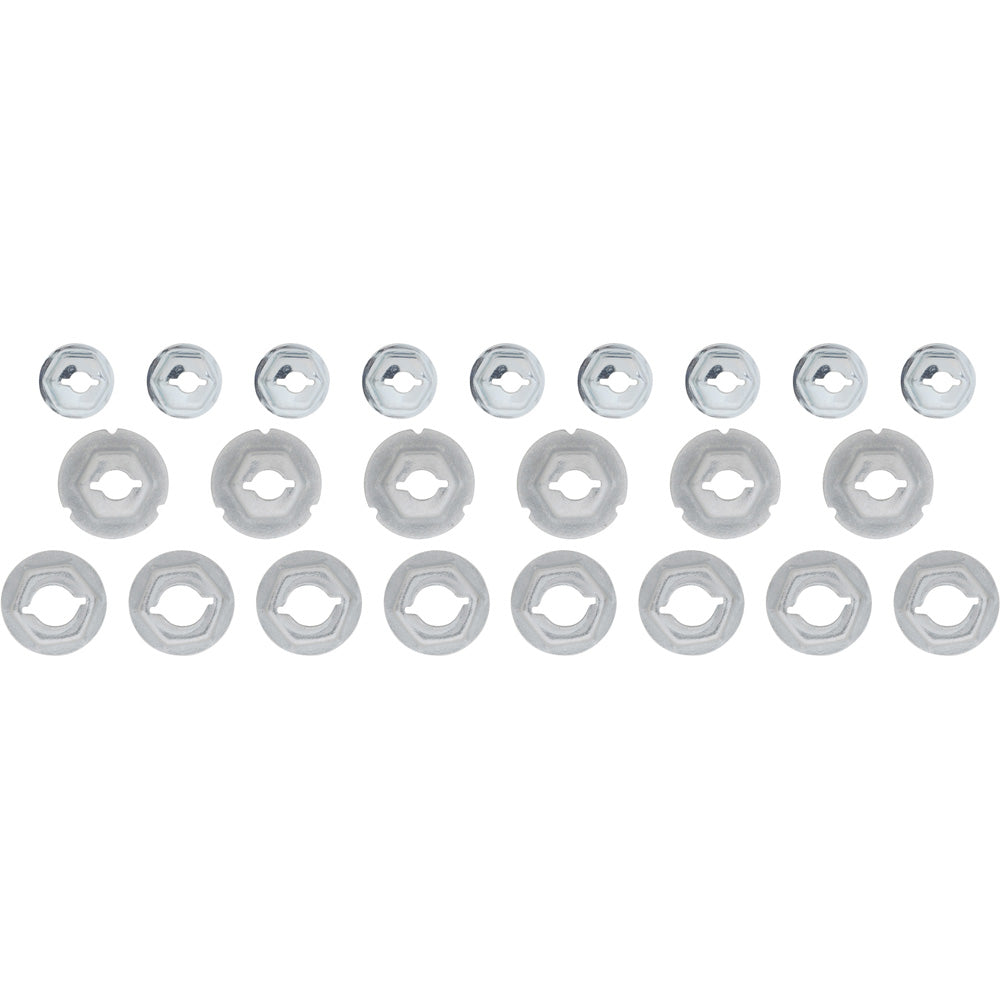 A1110 - 1965 Chevrolet Corvette; Exterior Trim Speed Nut Kit