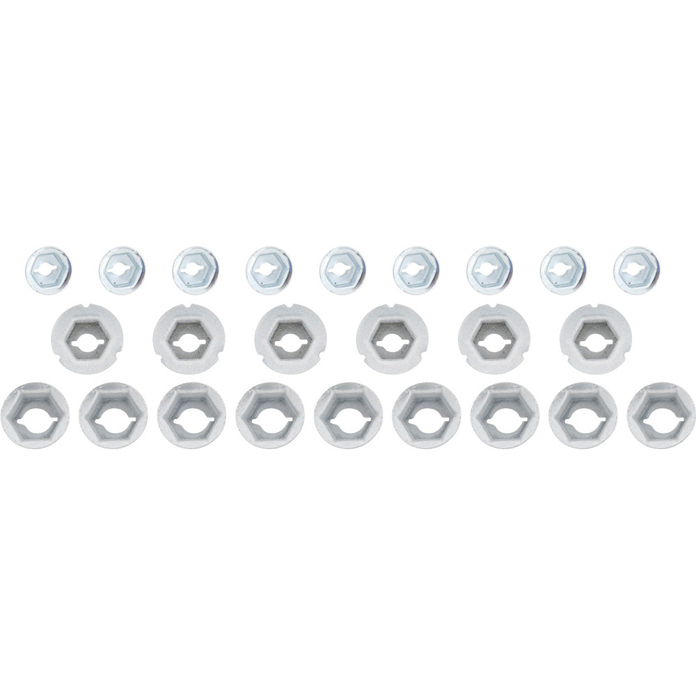 A1110 - 1965 Chevrolet Corvette; Exterior Trim Speed Nut Kit