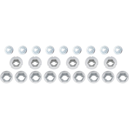 A1110 - 1965 Chevrolet Corvette; Exterior Trim Speed Nut Kit