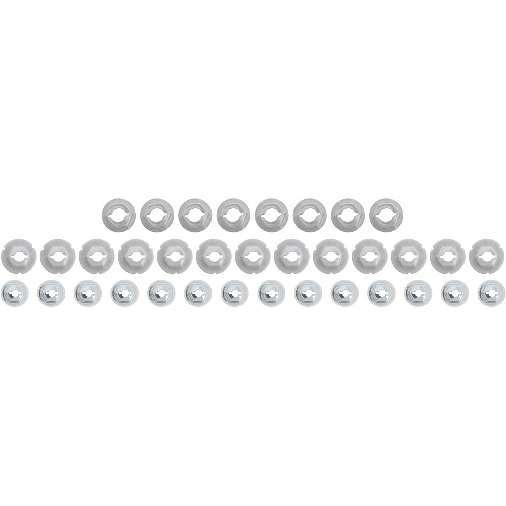 A1111 - 1966 Chevrolet Corvette; Exterior Trim Speed Nut Kit