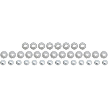 A1111 - 1966 Chevrolet Corvette; Exterior Trim Speed Nut Kit