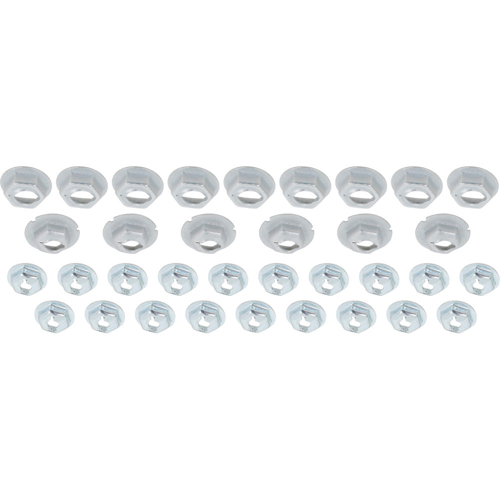 A1114 - 1967 Chevrolet Corvette; Exterior Trim Speed Nut Kit