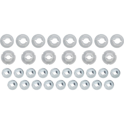 A1114 - 1967 Chevrolet Corvette; Exterior Trim Speed Nut Kit