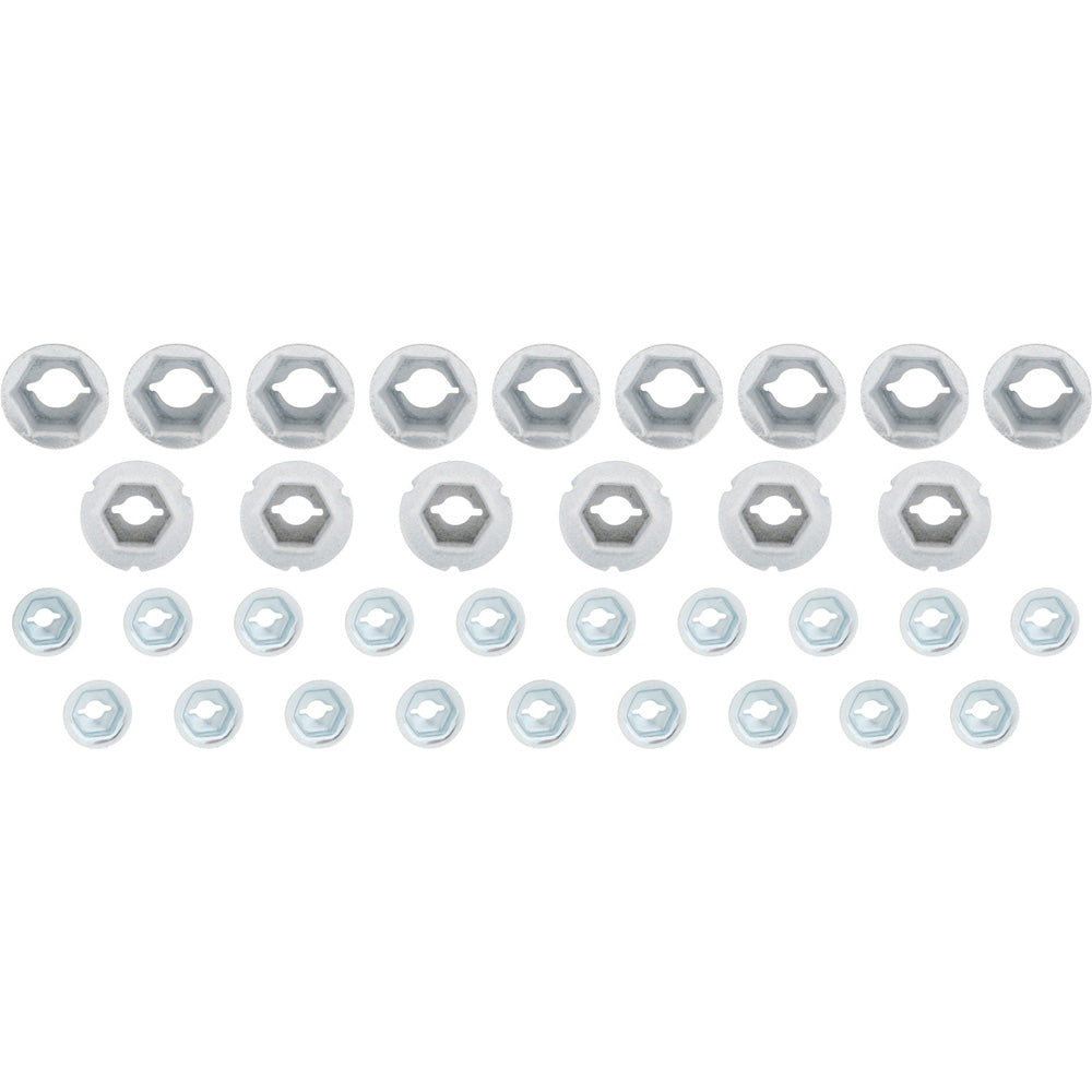 A1114 - 1967 Chevrolet Corvette; Exterior Trim Speed Nut Kit
