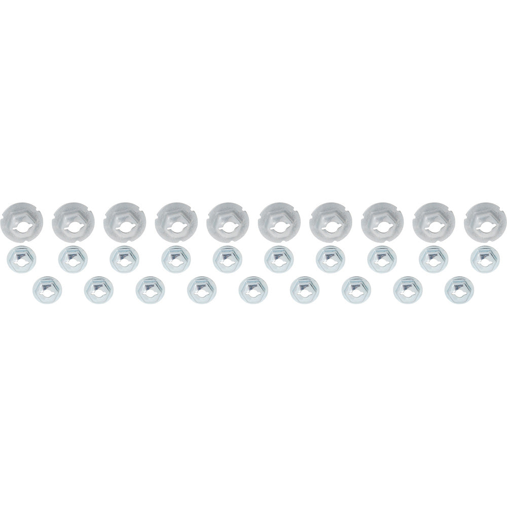 A1115 - 1968 Chevrolet Corvette; Exterior Trim Speed Nut Kit