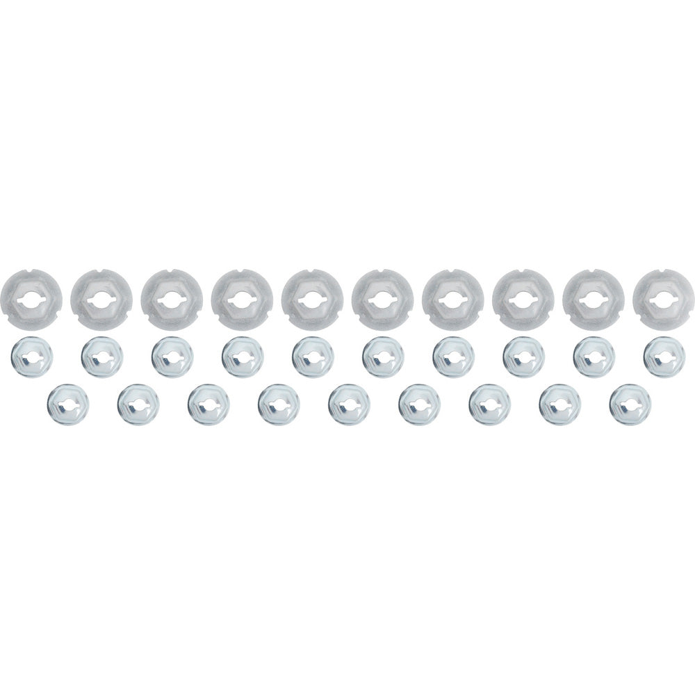 A1115 - 1968 Chevrolet Corvette; Exterior Trim Speed Nut Kit