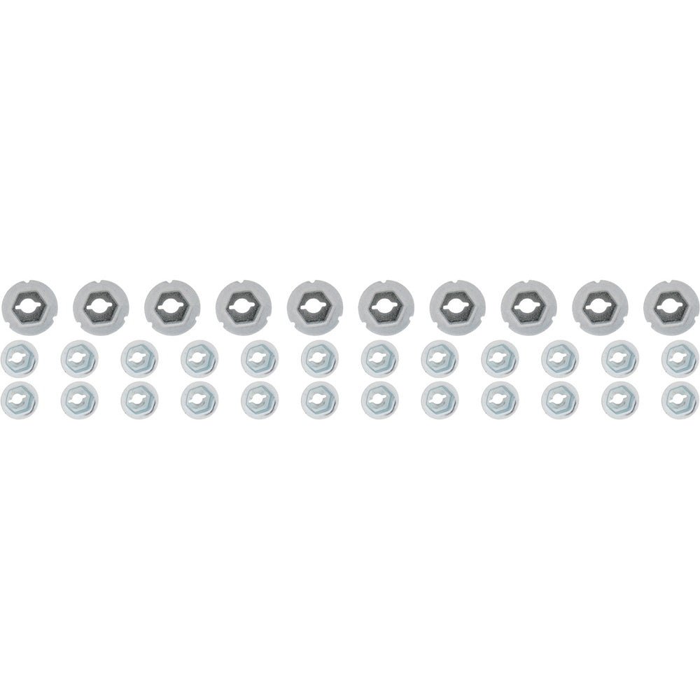 A1116 - 1969 Chevrolet Corvette; Exterior Trim Speed Nut Kit