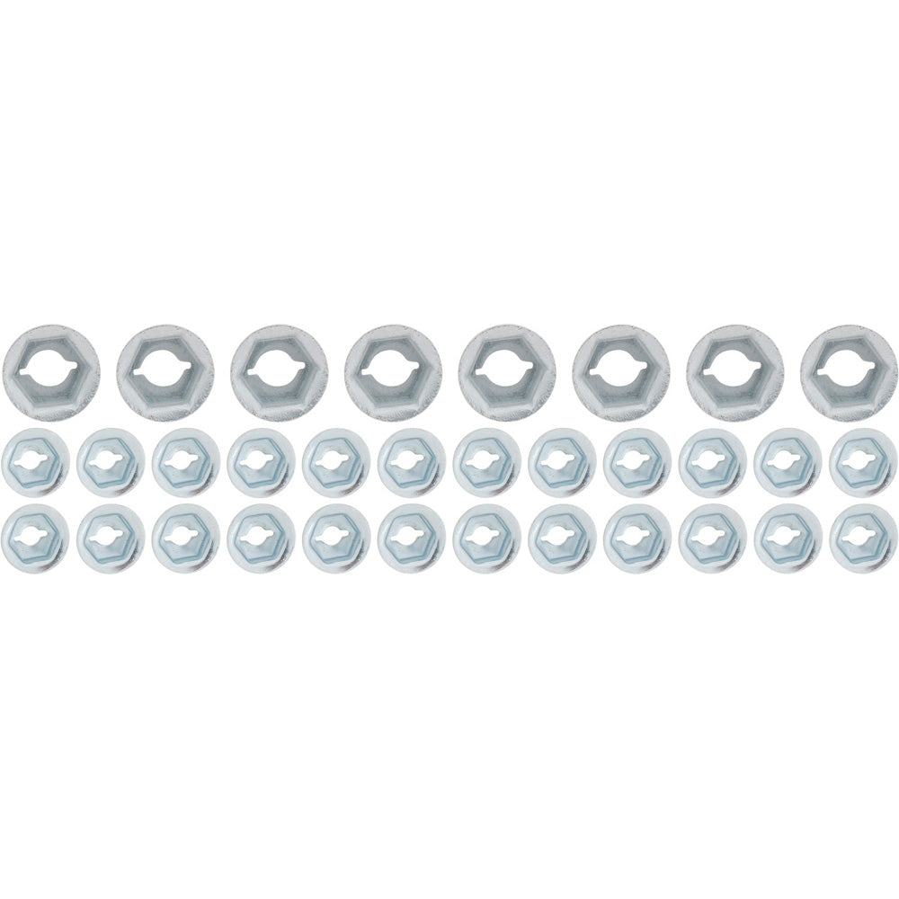 A1117 - 1970-1972 Chevrolet Corvette; Exterior Trim Speed Nut Kit
