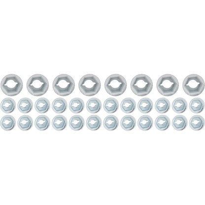 A1117 - 1970-1972 Chevrolet Corvette; Exterior Trim Speed Nut Kit