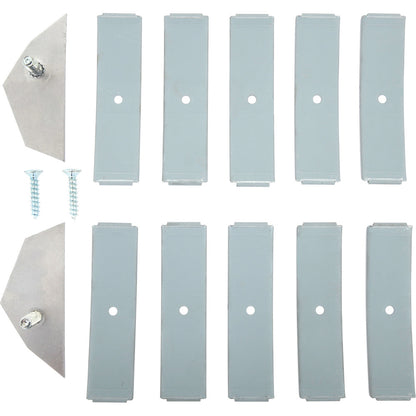 A1481C - 1958 Chevrolet Impala Rocker Panel Molding Clip - Set