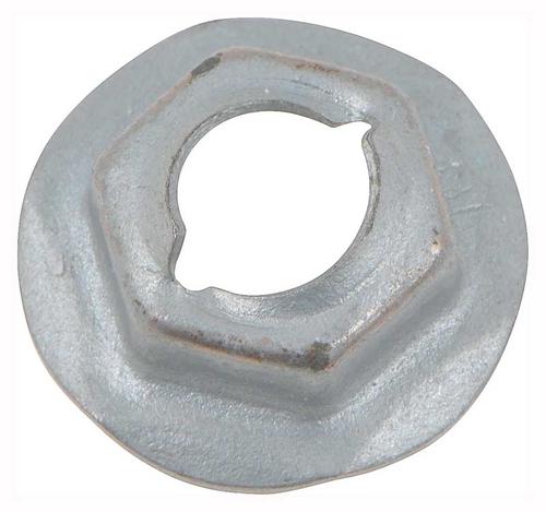 Thread Cutting Speed Nut; 8mm Stud Size; Zinc Finish
