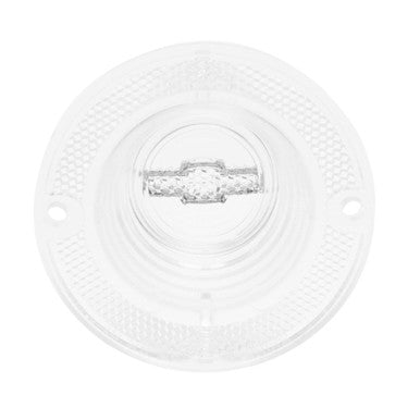 Trim Parts 1962 Chevrolet Full-Size Car Clear Tail Light Lens W/Clear Bowtie and Trim, Each - (A2150D)