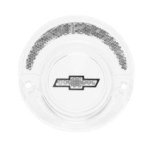 Trim Parts 1964 Chevrolet Full Size Car Clear Tail Light Lens W/Clear Bowtie, Each - (A2350D)