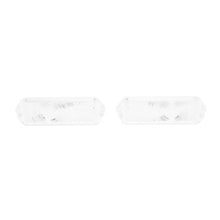 Trim Parts 1963 Chevrolet Full Size Car Clear Parking Light Lens, Pair - (A2438C)