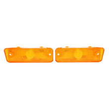 Trim Parts 1966 Chevrolet Full Size Car Amber Parking Light Lens, Pair - (A2441)
