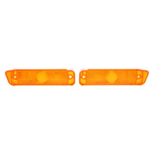 Trim Parts 1967 Chevrolet Full Size Car Amber Parking Light Lens, Pair - (A2442)