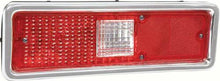 1971-72 Nova; Tail Lamp Assembly; with Square Backup Lens; LH Driver Side