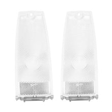 Trim Parts 1966-67 Chevrolet Chevy II/Nova Clear Tail Light Lamp Lens, Pair - A3047C