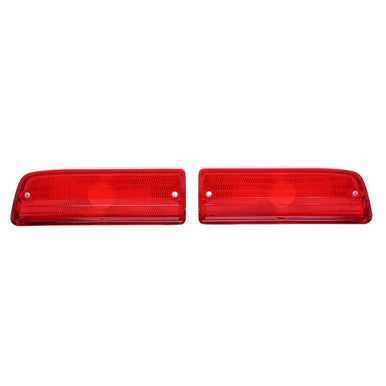 Trim Parts 1964 Chevrolet Chevelle Red Tail Light Lens, Pair - (A4200)
