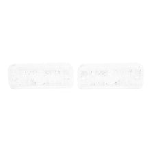 Trim Parts 1968 Chevrolet Chevelle Clear Parking Light Lens, Pair - (A4252)