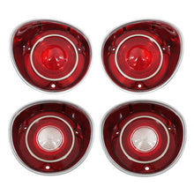 Trim Parts 1971 Chevrolet Chevelle Tail and Back Up Light Lens Set, Pair - (A4402K)