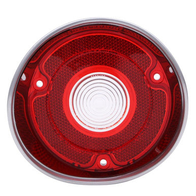 Trim Parts 1971 Chevrolet Chevelle Passenger Backup Light Lens W/O Trim, Each - (A4421)