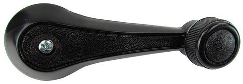1979-86 Ford, Mercury; Window Crank Handle; Mustang, Capri; Escort; Black Knob