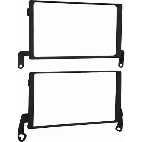 1997-03 Ford F-150, Bronco; Radio Mounting Kit; Double DIN 4 inch