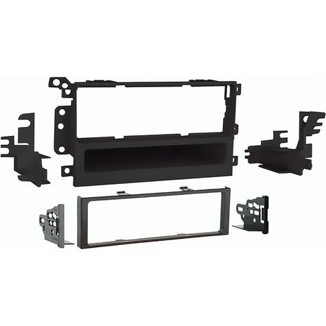 2003-07 Chevrolet Silverado, GMC Sierra, Tahoe, Yukon Radio Mounting Bracket Multi kit; Single DIN 2 Inch