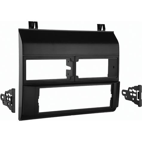 1988-94 Chevrolet Silverado, GMC Sierra, 1992-94 Blazer/Yukon Radio Mounting Bracket Multi kit; Black Trim; Single DIN 2