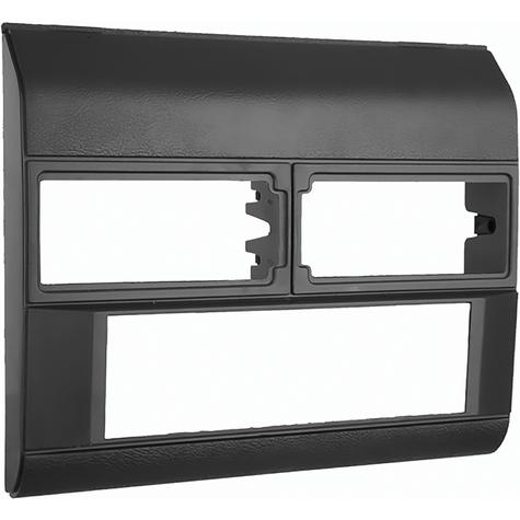 1988-94 Chevrolet Silverado, GMC Sierra, 1992-94 Blazer/Yukon Radio Mounting Bracket Multi kit; Gray Trim; Single DIN 2 
