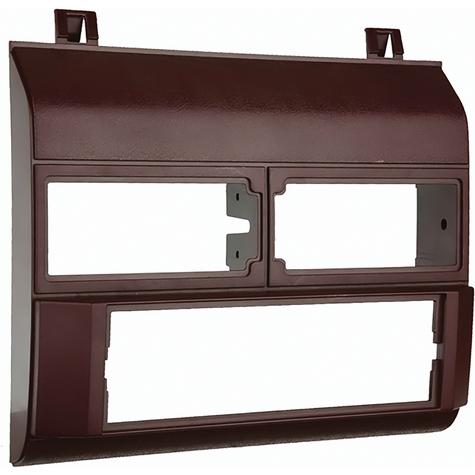 1988-94 Chevrolet Silverado, GMC Sierra, 1992-94 Blazer/Yukon Radio Mounting Bracket Multi kit; Red Trim; Single DIN 2 i