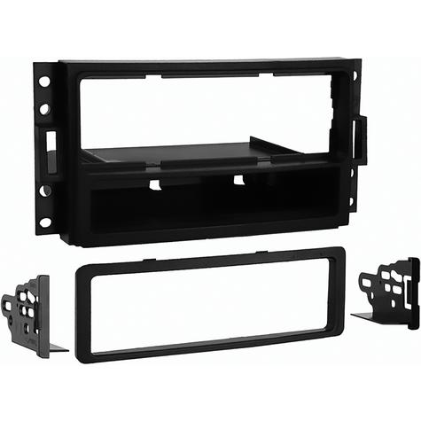 2005-13 Corvette Radio Mounting Multi Kit; Single DIN 2 Inch Tall Radio