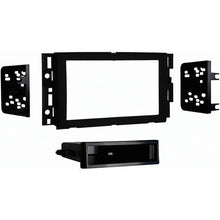 2007-13 Chevrolet Silverado, Tahoe, GMC Sierra; Radio Mounting Kit; Single/Double DIN; 2/4 Inch Tall Radio